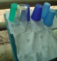 how to wash dishes when camping